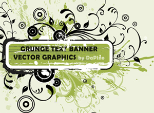 FGrunge  Vector Banner