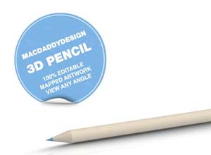 3D Pencil Vector